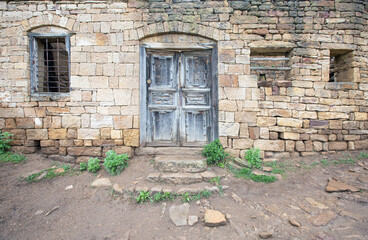Journey tAbandoned aul ghost in Dagestan Gamsutl