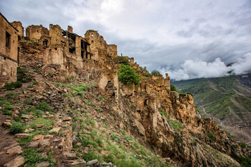 Journey tAbandoned aul ghost in Dagestan Gamsutl