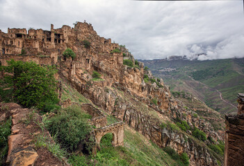 Journey tAbandoned aul ghost in Dagestan Gamsutl