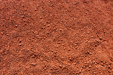 Natural background of fine red sand