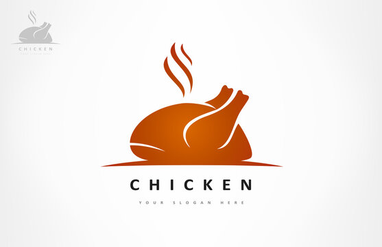 fried chicken logo
