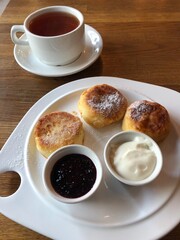 coffee and croissant