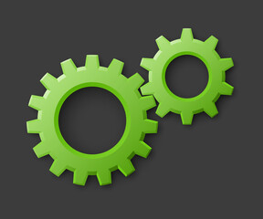 Set service icons image of tools gears parts. Symbols options tools spanner for repair. Settings service spanner pictures. Logo spare parts. Set options logo. Car wrench repair service