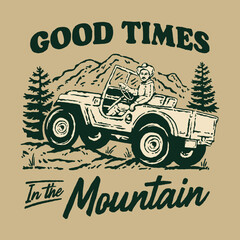 Offroad car illustration © Alex