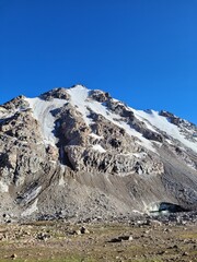 Glacier, moraine