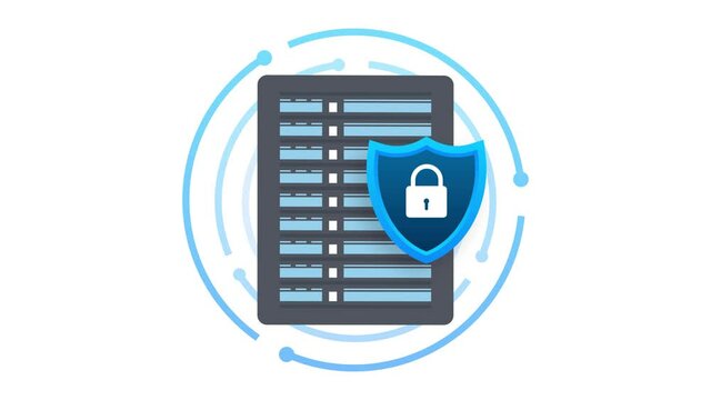Data protection data center. Internet technology. Information technology.