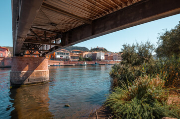 Bosa, colorful town in the province of Oristano, Sardinia, Italy