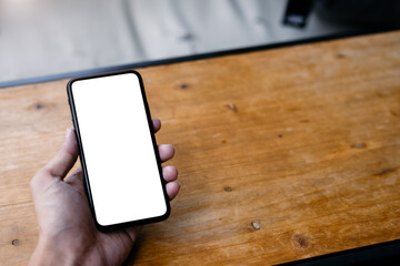 person holding smartphone