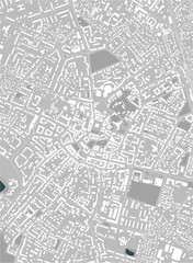 map of the city of Ivano-Frankivsk, Ukraine