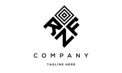 RFN creative square three latter logo