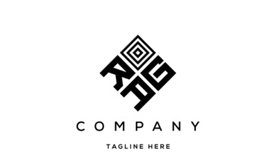 RGA creative square three latter logo