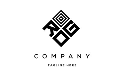 RGO creative square three latter logo