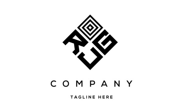 RGJ creative square three latter logo