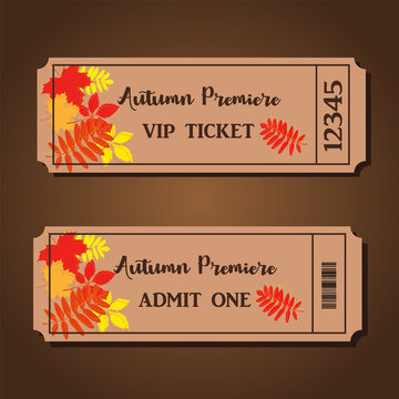 tickets for the autumn primiera vip 