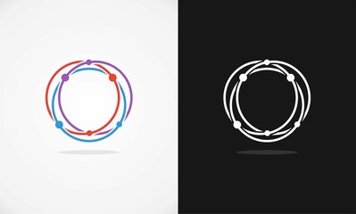 tamplate vector link circle business logo