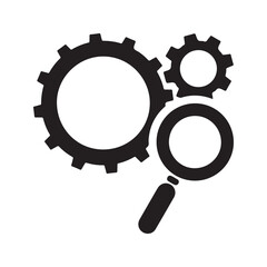 Search Engine Optimization Icon. Vector and glyph