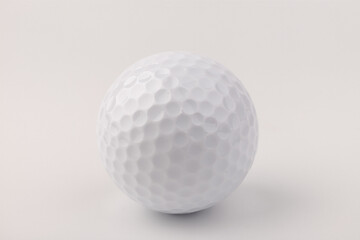 golf ball isolated on white background