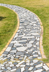 Walkway in a beautiful Park