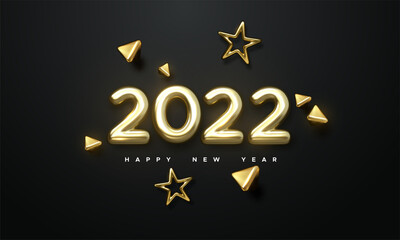 Fototapeta na wymiar Happy New 2022 Year