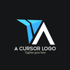 a cursor logo exclusive design inspiration