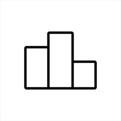 Pixel perfect black thin line icon of an award champion podium. Editable stroke vector 64x64 pixel. Scale 5000% preview. Leaderboard rank sign. Drawing winner sport symbol. Outline linear pictogram