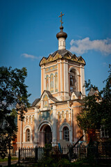 Fototapeta na wymiar a trip to the holy places of Russia