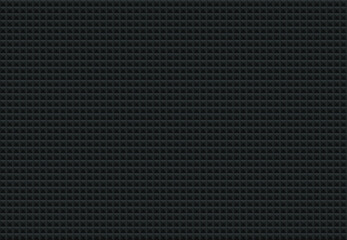 Black geometric background. Mosaic tiles. Vector illustration. 