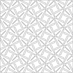 Design monochrome grating pattern,black and white patterns.black ornament.