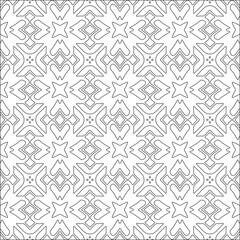  Design monochrome grating pattern,black and white patterns.black ornament.