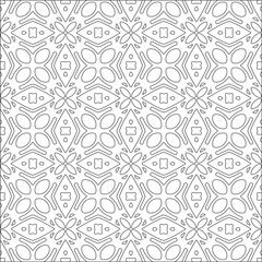 Design monochrome grating pattern,black and white patterns.black ornament.