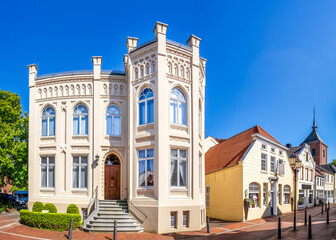 Altstadt Weener, Niedersachsen, Deutschland 