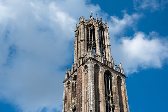 Dom Tower in Utrecht city, Utrecht Province, The Netherlands