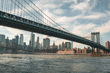 Fototapeta premium Manhattan bridge, New York