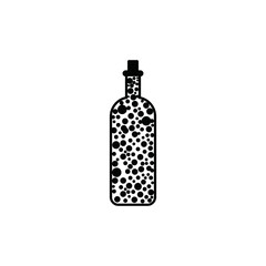 bottle icon vector design template