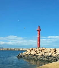 lighthouse on the coast