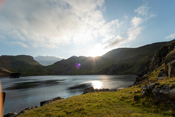 lake in the mountains