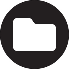 folder glyph icon