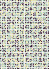 Fototapeta premium Abstract Geometric Pattern generative computational art illustration