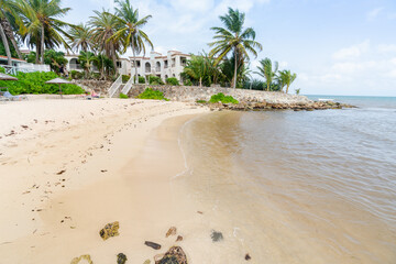 Beach in Ocean Point Resort in St. John's Antigua