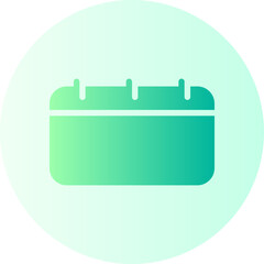 calendar gradient icon