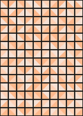 Abstract Geometric Pattern generative computational art illustration