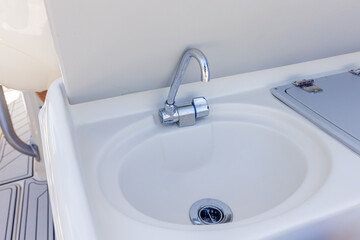 boat sink and faucet