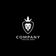 vector design lion logo. logo template