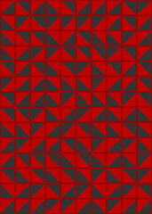 Abstract Geometric Pattern generative computational art illustration