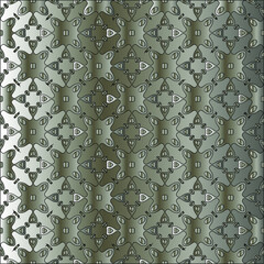 Metal textured plate. Steel industrial polished pattern.Silver metal gradient pattern background