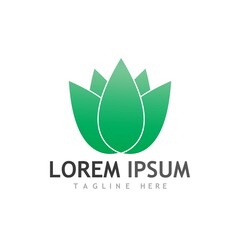 Beauty Vector lotus icon