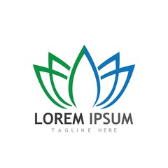 Beauty Vector lotus icon