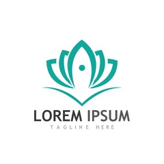 Beauty Vector lotus icon