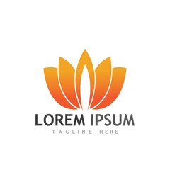 Beauty Vector lotus icon