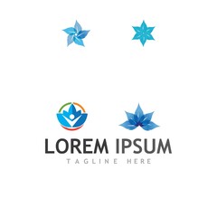 Beauty Vector lotus icon